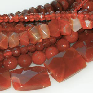 carnelian beads