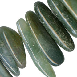 moss agate beads