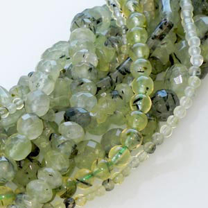 prehnite beads