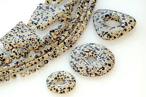 Typical appearance of dalmatiner beads.