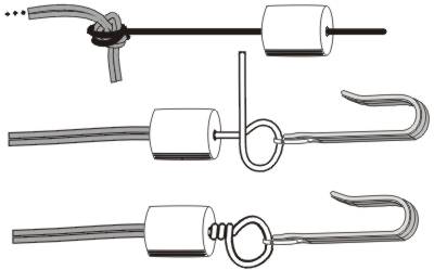 finishing heavy cord or multiple strands with a bullet cord end